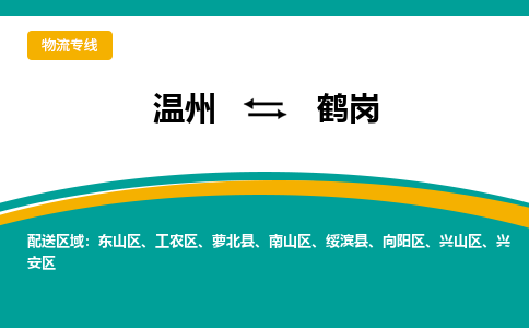 溫州到鶴崗興安區(qū)物流專線
